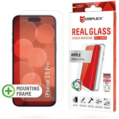 Displex Apple iPhone 15 Pro Bildschirmschutz - 10H Härte Displex Apple iPhone 15 Pro Bildschirmschutz - 10H Härte