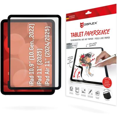 Displex 01887 Protecteur d'Écran - Style Papier pour iPad 10.9" - Publicité Displex 01887 Protecteur d'Écran - Style Papier pour iPad 10.9" - Publicité
