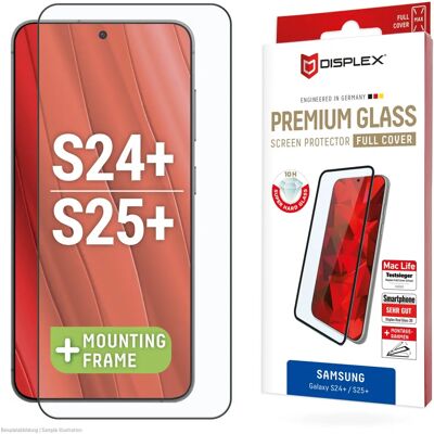 Displex Galaxy S24+ Displayschutz - Vollbild 10H Displex Galaxy S24+ Displayschutz - Vollbild 10H