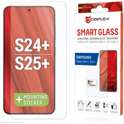Displex Samsung Galaxy S24+ Displayschutz - 9H, Trockene Anwendung, Transparent Displex Samsung Galaxy S24+ Displayschutz - 9H, Trockene Anwendung, Transparent