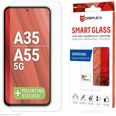 Displex Galaxy A35/A55 5G Displayschutz - Stoß & Kratzfest Displex Galaxy A35/A55 5G Displayschutz - Stoß & Kratzfest