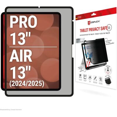Displex iPad Sichtschutzfolie - Schwarz - Datenschutz, 13 Zoll Displex iPad Sichtschutzfolie - Schwarz - Datenschutz, 13 Zoll