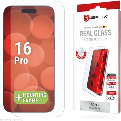 Displex 01995 Apple iPhone 16 Pro Klarsicht Displayschutz Displex 01995 Apple iPhone 16 Pro Klarsicht Displayschutz