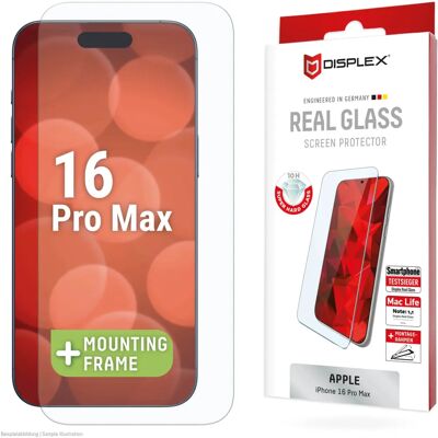Displex 01996 Apple iPhone 16 Pro Max Displayschutzglas Impact Impact Impact Displex 01996 Apple iPhone 16 Pro Max Displayschutzglas Impact Impact Impact