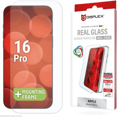Displex 02003 Apple iPhone 16 Pro Schutzglas - Transparent Displex 02003 Apple iPhone 16 Pro Schutzglas - Transparent