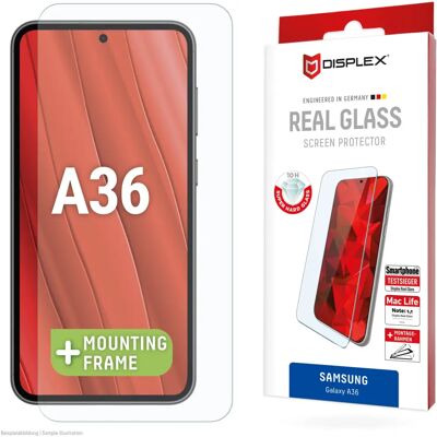 Displex Galaxy A36 Bildschirmschutz - Stoß-, Kratzfest Displex Galaxy A36 Bildschirmschutz - Stoß-, Kratzfest