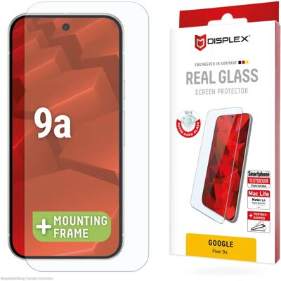 Displex 02110 - Google Pixel 9A - Trockene Montage - Stoßfest - Displayschutz Displex 02110 - Google Pixel 9A - Trockene Montage - Stoßfest - Displayschutz