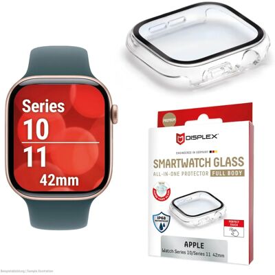 Displex Protecteur d'Écran pour Apple Series 10 42mm - Résistant aux chocs, Étanche Displex Protecteur d'Écran pour Apple Series 10 42mm - Résistant aux chocs, Étanche