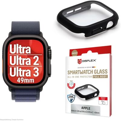 Displex Protecteur d'écran résistant aux chocs pour Apple Watch Ultra 49 mm Displex Protecteur d'écran résistant aux chocs pour Apple Watch Ultra 49 mm