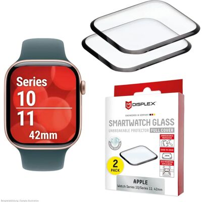 Displex Série 10 42mm Verre Hybride - Protecteur d'Écran Displex Série 10 42mm Verre Hybride - Protecteur d'Écran
