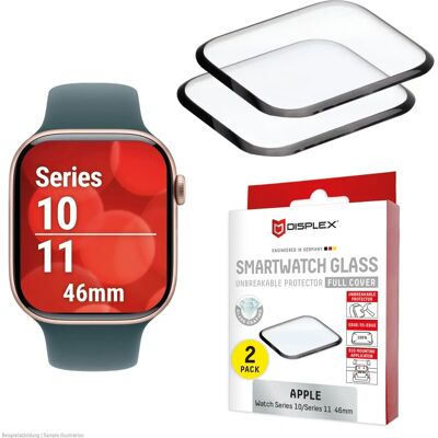 Displex Series 10 Transparent Tempered Glass - Smart Wearable Accessories Displex Series 10 Transparent Tempered Glass - Smart Wearable Accessories
