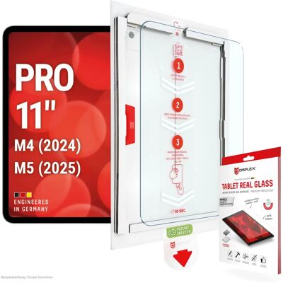 Displex - Tablet Real Glass iPad Pro 11 (2024/2025) - Transparent - Protecteur d'écran - Publicité Displex - Tablet Real Glass iPad Pro 11 (2024/2025) - Transparent - Protecteur d'écran - Publicité