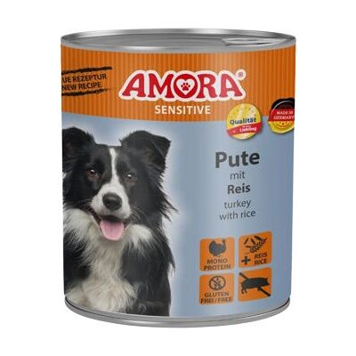 Amora - 4028802250894 - Truthahn - Reis - Hundefutter Amora - 4028802250894 - Truthahn - Reis - Hundefutter