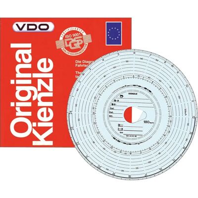 VDO 1900.5115.0000 - Tachographen Scheibe - 180 km/h - 100 Blatt VDO 1900.5115.0000 - Tachographen Scheibe - 180 km/h - 100 Blatt