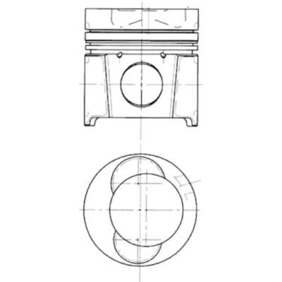 KOLBENSCHMIDT 94487600 Kolben - Piston KOLBENSCHMIDT 94487600 Kolben - Piston