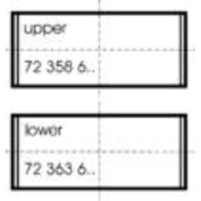 Kolbenschmidt M889381 Engine Bearing Set - Engine Type Kolbenschmidt M889381 Engine Bearing Set - Engine Type
