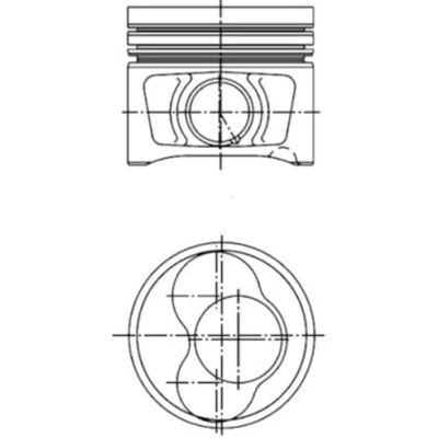 KOLBENSCHMIDT 40408620 Piston - VW Golf 5, A3, A4 B7 KOLBENSCHMIDT 40408620 Piston - VW Golf 5, A3, A4 B7