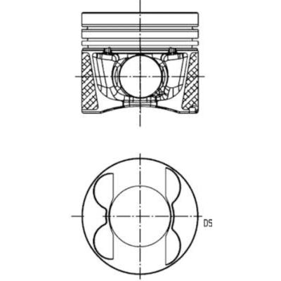 KOLBENSCHMIDT Piston 41714600 - piston KOLBENSCHMIDT Piston 41714600 - piston