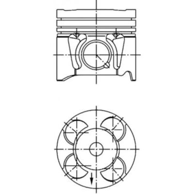 KOLBENSCHMIDT 4028977889820 - Piston KOLBENSCHMIDT 4028977889820 - Piston