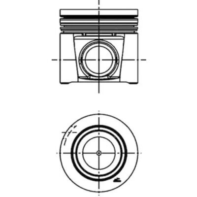 KOLBENSCHMIDT 41707600 Piston - piston KOLBENSCHMIDT 41707600 Piston - piston