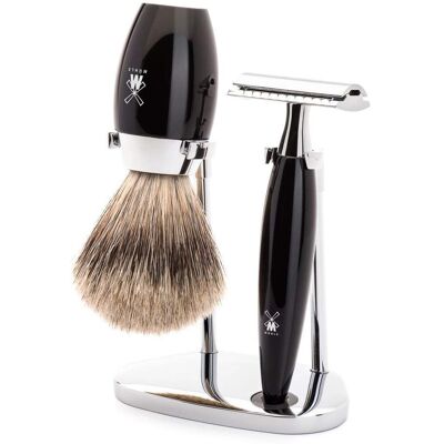 Mühle Brand KOSMO Safety Razor & Badger Brush - Shaving Set Mühle Brand KOSMO Safety Razor & Badger Brush - Shaving Set
