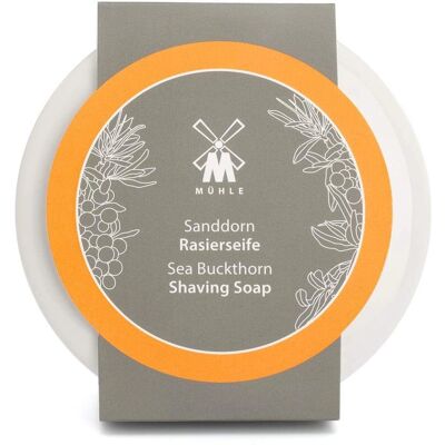 Mühle RN2SD Soins de rasage Bol en porcelaine & Savon à l'argousier - Publicité Mühle RN2SD Soins de rasage Bol en porcelaine & Savon à l'argousier - Publicité