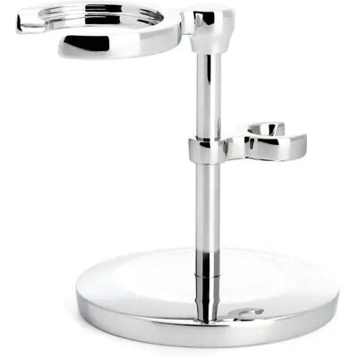 Mühle Accessories Holder Chrome Stand for Shaving Tools Mühle Accessories Holder Chrome Stand for Shaving Tools