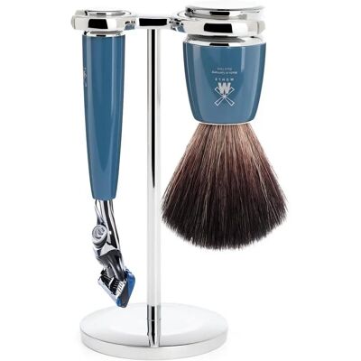 Mühle Rytmo 3-delig scheerset - Compatibel met Gillette Fusion Mühle Rytmo 3-delig scheerset - Compatibel met Gillette Fusion