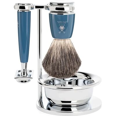 Mühle Rytmo Safety Razor Shaving Set - Blue Mühle Rytmo Safety Razor Shaving Set - Blue