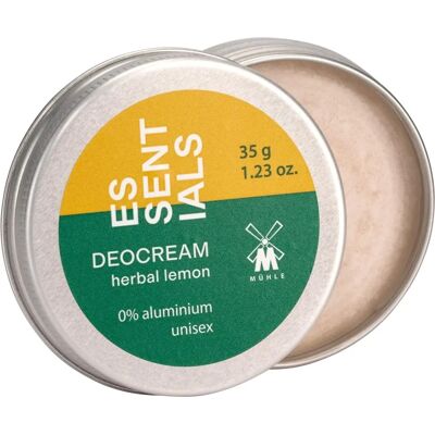 Mühle Herbal Lemon Deodorant Cream - Unisex, Long-Lasting, Vegan Mühle Herbal Lemon Deodorant Cream - Unisex, Long-Lasting, Vegan