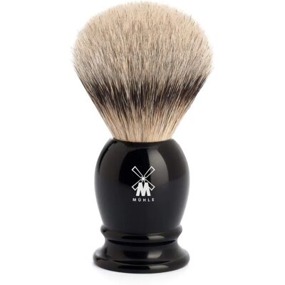 Brosse de Rasage Silvertip Mühle - 19mm, Petit, Noire - Brosse de Barbe - Publicité Brosse de Rasage Silvertip Mühle - 19mm, Petit, Noire - Brosse de Barbe - Publicité