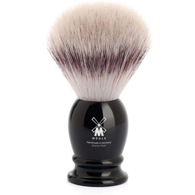 Brosse à rasoir Mühle Classic Silvertip Fibre - Résine Noire - Moyen - Publicité Brosse à rasoir Mühle Classic Silvertip Fibre - Résine Noire - Moyen - Publicité