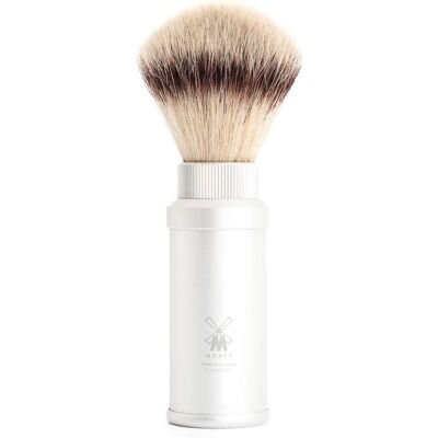 Mühle Travel Silvertip Synthetic Shaving Brush - White Mühle Travel Silvertip Synthetic Shaving Brush - White