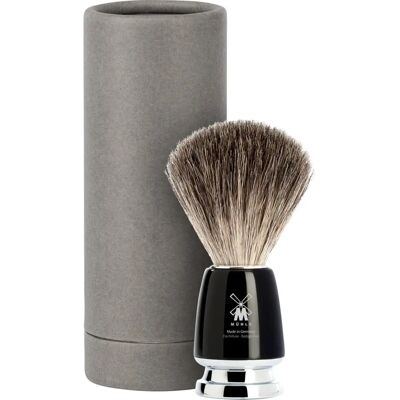 Mühle RYTMO Pure Badger Shaving Brush - Badger Hair - Black Resin Mühle RYTMO Pure Badger Shaving Brush - Badger Hair - Black Resin