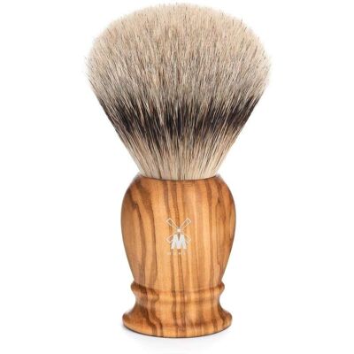Mühle Classic Silvertip Badger Olijfhout Scheerkwast Mühle Classic Silvertip Badger Olijfhout Scheerkwast