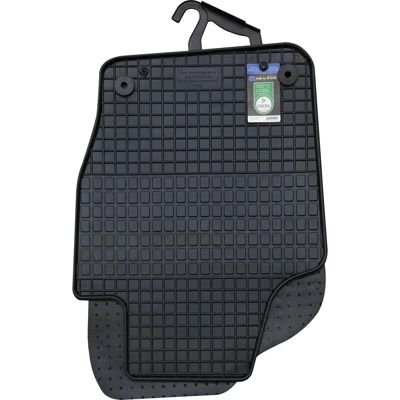 Volkswagen Polo Gummimatten Set - Schwarz - Fußmatten Volkswagen Polo Gummimatten Set - Schwarz - Fußmatten