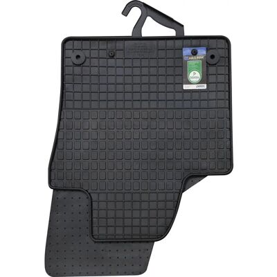 Tapis en Caoutchouc Noirs Petex - VW Sharan II (2010+) - Protection du sol Tapis en Caoutchouc Noirs Petex - VW Sharan II (2010+) - Protection du sol