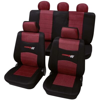 Petex - 33574812 - Rojo - Poliéster - Funda de asiento Petex - 33574812 - Rojo - Poliéster - Funda de asiento