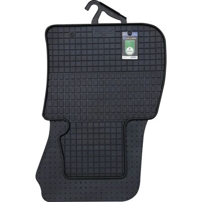 Tapis de sol en caoutchouc Petex BMW X1 - Avant & Arrière, Noir Tapis de sol en caoutchouc Petex BMW X1 - Avant & Arrière, Noir