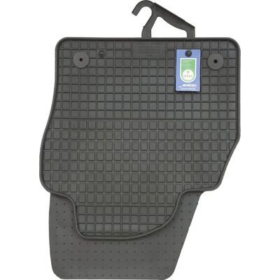 Petex Tapetes de Goma a Medida en Negro - Incluye Sistema de Montaje - Borde Alto Petex Tapetes de Goma a Medida en Negro - Incluye Sistema de Montaje - Borde Alto