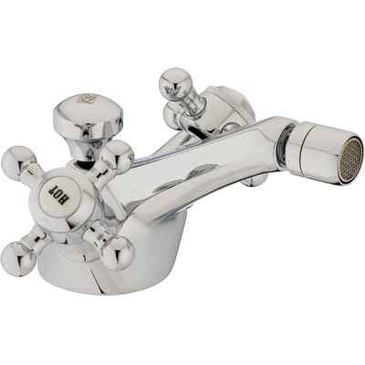Grifo de bidé Dornbracht Madison - Unorificio, Cromio, 125 mm de proyección Grifo de bidé Dornbracht Madison - Unorificio, Cromio, 125 mm de proyección