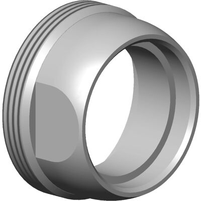 Dornbracht Model 092404107-06 Vervangmoer - Geborsteld platina Dornbracht Model 092404107-06 Vervangmoer - Geborsteld platina
