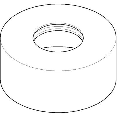 Dornbracht Rosette Chroom 092789025 - Voor Tara badmengkraan Dornbracht Rosette Chroom 092789025 - Voor Tara badmengkraan
