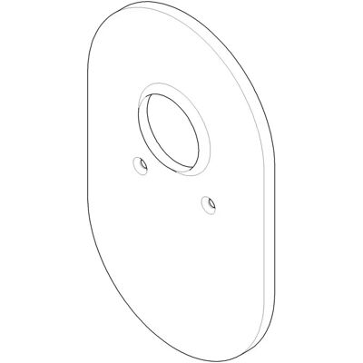 Dornbracht Ersatzabdeckung - 151x241mm - Chrom - Sanitärzubehör Dornbracht Ersatzabdeckung - 151x241mm - Chrom - Sanitärzubehör