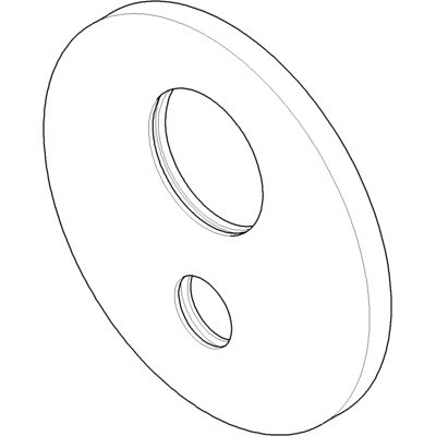 Dornbracht Modell 091102068 Chrom Rosette - Wandmontage Platte Dornbracht Modell 091102068 Chrom Rosette - Wandmontage Platte