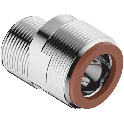 Dornbracht Modell 04110400700 Chrom Rohrverschraubung - G3/4-AG x 1/2-NPT Dornbracht Modell 04110400700 Chrom Rohrverschraubung - G3/4-AG x 1/2-NPT
