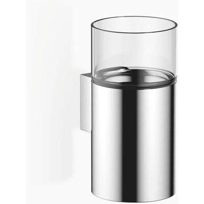 Soporte de vidrio Dornbracht Chrome - Vidrio cristal transparente Soporte de vidrio Dornbracht Chrome - Vidrio cristal transparente