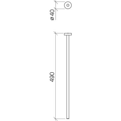 Dornbracht Modelo 83211979-06 - Toallero Rígido Acero Inoxidable Dornbracht Modelo 83211979-06 - Toallero Rígido Acero Inoxidable
