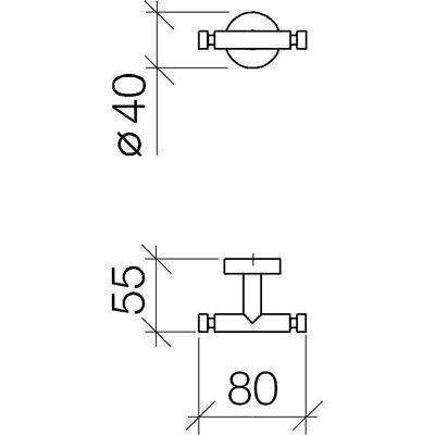 Dornbracht Modell 83256979-06 Platin gebürstet Haken - Haken Dornbracht Modell 83256979-06 Platin gebürstet Haken - Haken
