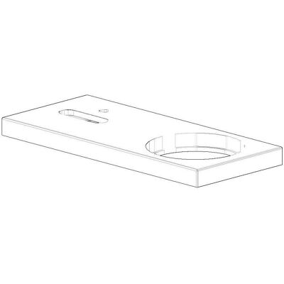 Dornbracht Chroom Vervangingsafdekplaat - Platen & Afdekkingen Dornbracht Chroom Vervangingsafdekplaat - Platen & Afdekkingen